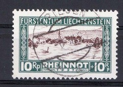 Liechtenstein, gestempelt,  Details siehe Abbildung.