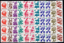 1420: German Federal Republic - Coil stamps