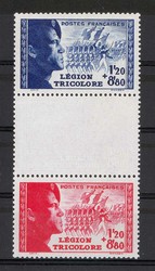 2565: France - Se-tenant prints