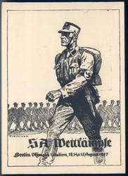 664014: Third Reich Propaganda, Special Postmarks, SA