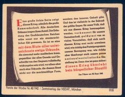 663010: Third Reich Propaganda, Vignettes/Labels, NSDAP