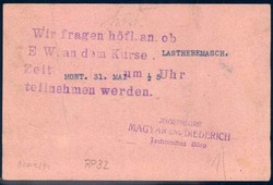 Austria Postal stationery inflation period, pneumatic post, typical ...