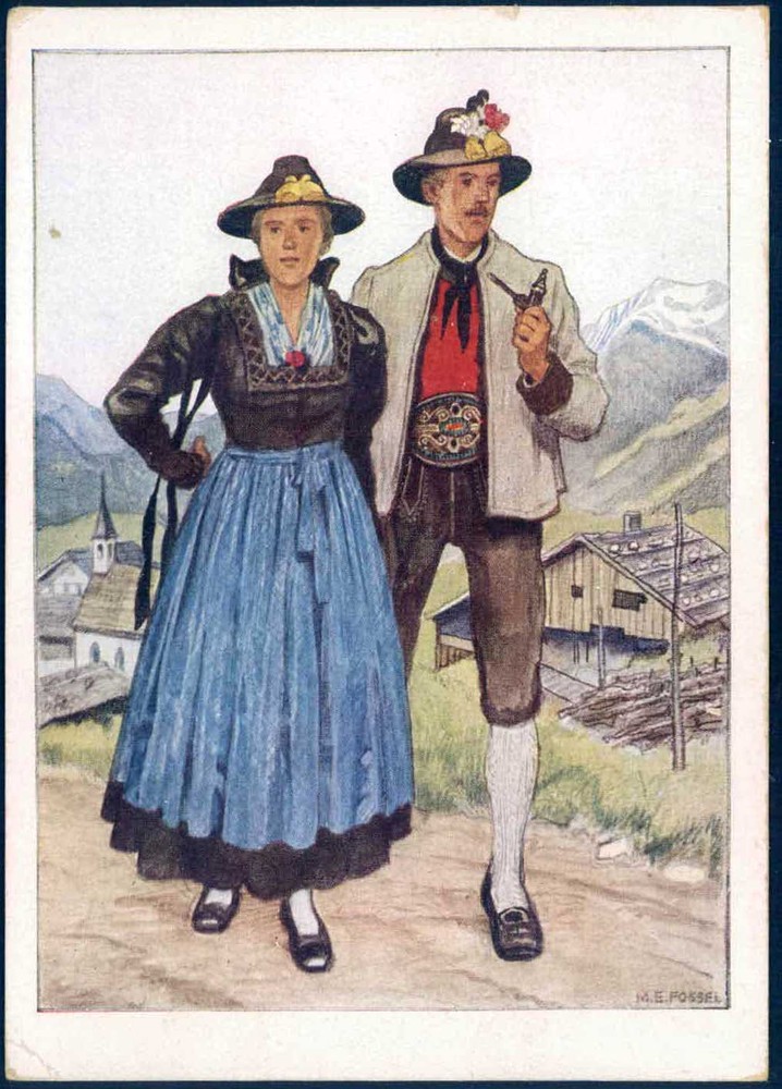 Австрия костюмы
