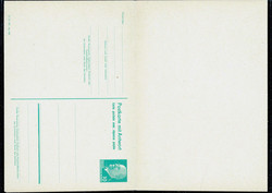 Deutsche Demokratische Republik, Ganzsache, ungebraucht, Details ...