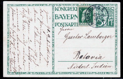 15: Old German States Bavaria - Postal stationery