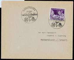 214010: Postal History, Stamp Day, Germany - 1945