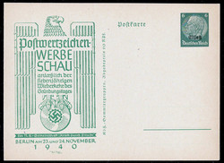 495: German Occupation World War II Alsace - Private postal stationery
