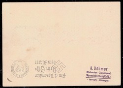Luftschiff Graf Zeppelin II 30.11.1938, Sudetenlandfahrt, Postkarte ...