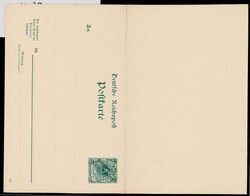 Deutsche Kolonien Neuguinea, Ganzsachen, ungebraucht, Details siehe ...