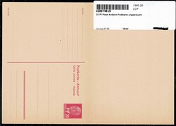 20 Pf Pieck Antwort-Postkarte ungebraucht