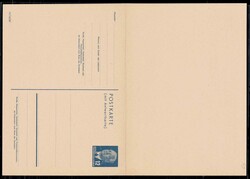 12 Pf Pieck Antwort-Postkarte ungebraucht