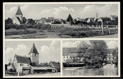108500: Germany West, Zip Code W-84, 850 Nürnberg - Picture postcards