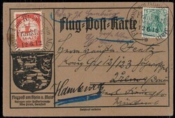 981010: Zeppelin, Zeppelin Mail pre WW-I, Rhein-Main