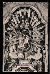 10 Pf Winston Churchill aus Adenauer-Block 2x auf Postkarte von 1968. ...