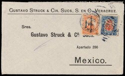 US Intervention in Mexico / Vera Cruz 1914. 26.8.1914 Brief von Vera ...