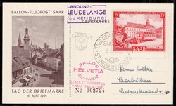 214020: Postal History, Stamp Day, Germany from 1945