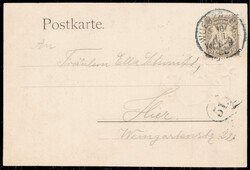 Postkarte "Abituria sei's Panier", Studentica Postkarte Würzburg, ...