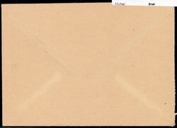 Tübingen 18.12.1951, Dienstbrief mit Briefstempel "Commissariat Pour ...
