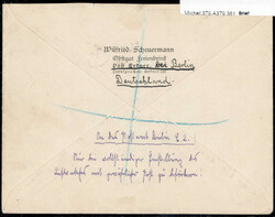 Erkner 16.12.1927, Einschreibe Luftpostbrief via ...
