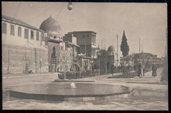 Deutsche Feldpost 30.3.1918. Postkarte des Funker Mohr aus Damaskus ...