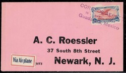 Mexico 15.04.1923, Guadalajara - Mexico, first flight cover (folded ...