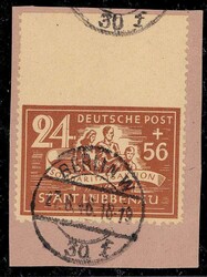 1040: ドイツ地方切手・ Lübbenau