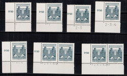 4745: オーストリア - Plate number set