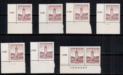 4745: オーストリア - Plate number set