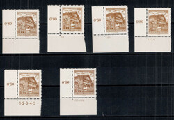 4745: オーストリア - Plate number set