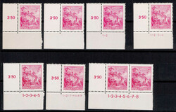 4745: オーストリア - Plate number set