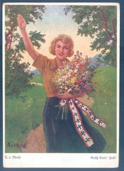 662500: Third Reich Propaganda, Artist Drawn Postcards