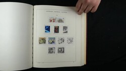 AUSTRALIEN 1913-1995. Sammlung im Schaubek Album in gestempelter ...