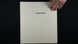 FRANZÖSISCH SUDAN. Sammlung auf selbstgestalteten Albumseiten in ...
