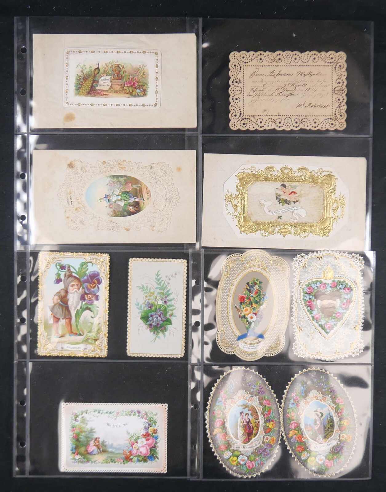 Glückwunschkarten / Anhänger etc. Kleines Los 19. und 20. ...