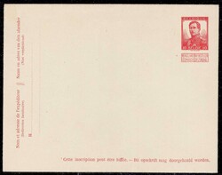 Belgien. Kleiner Posten ungebrauchter Ganzsachen, Dabei auch ...