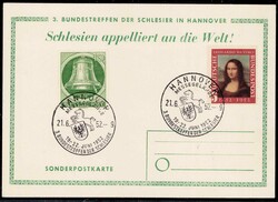 Bundesrepublik kleines Lot Sonderstempel/Gedenkblätter. Dabei auch ...