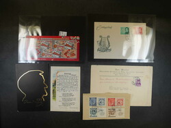 Posten Motivbelege. Schwerpunkt Wagner mit Sonderstempel, Ganzsachen, ...
