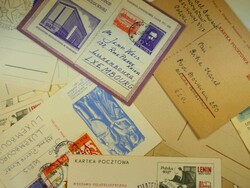 Polen Posten von circa 120 meist verschiedenen Ganzsachen. Meist ...