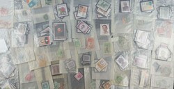 INDIEN. Kleiner Tüten-Posten mit postfrischen und gestempelten ...