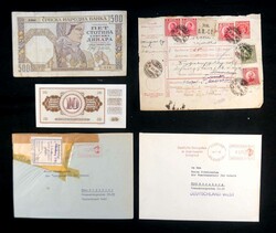 JUGOSLAWIEN. Kleiner Belegeposten aus Sammlernachlass. Dazu noch 3 ...