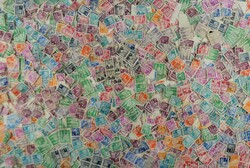 1305: Bizone - Stamps bulk lot