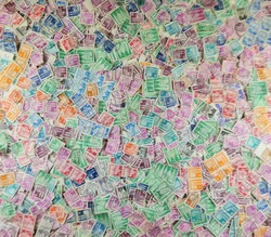 1305: Bizone - Stamps bulk lot