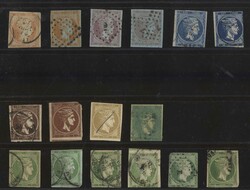 GRIECHENLAND. Spannender Bestand der ersten Ausgaben mit einigen ...