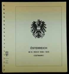 Österreich (III. Reich Ostmark) 1938-1945. Kompletter Satz Lindner-T ...
