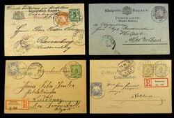 15: Old German States Bavaria - Bulk lot