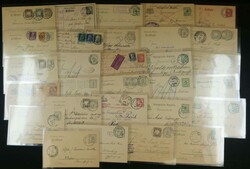 BAYERN - Ganzsachen Posten mit unter anderem Eilbotenverwendung, ...