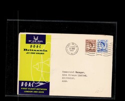 BOAC - 11 verschiedene Erstflugbelege aus den 50er Jahren