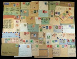 BERLIN. Spannender Belegeposten aus den 50er Jahren. Meist Bauten ...