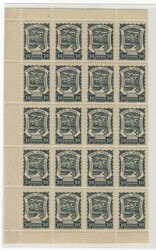 SCADTA. Kleiner Posten postfrischer Marken, teils in Bogenteilen. ...