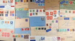 Berlin ab 1948, sehr spannender und hochwertiger Belegeposten. Dabei ...